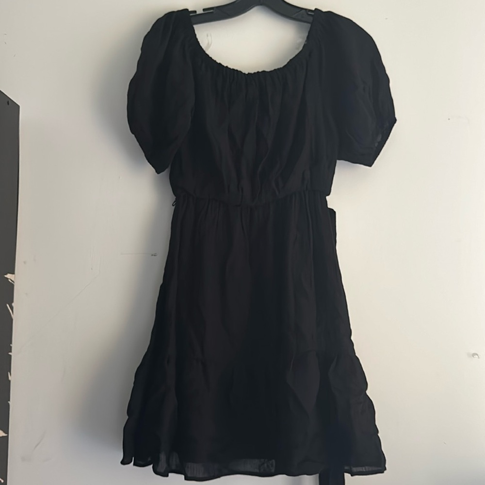Summer black dress